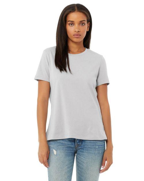 Bella + Canvas B6400 Ladies' Relaxed Jersey Short-Sleeve T-shirt ...