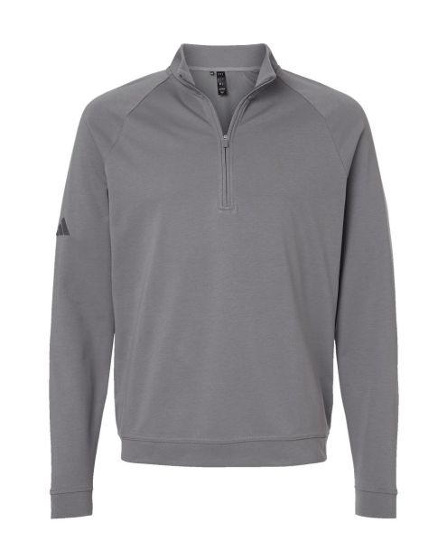 White adidas quarter zip cheap