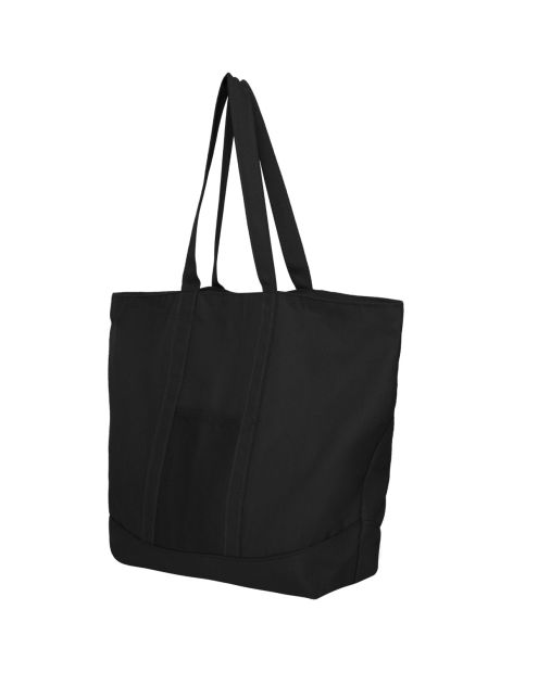 Large canvas tote bags with zipper online