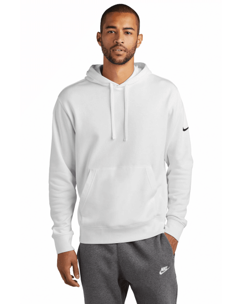 Nike DR1499 Fleece Sleeve Swoosh Pullover Hoodie Blanks