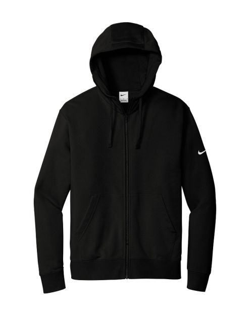 NIKE DR1513 Fleece Sleeve Swoosh Full Zip Hoodie Blanks CA
