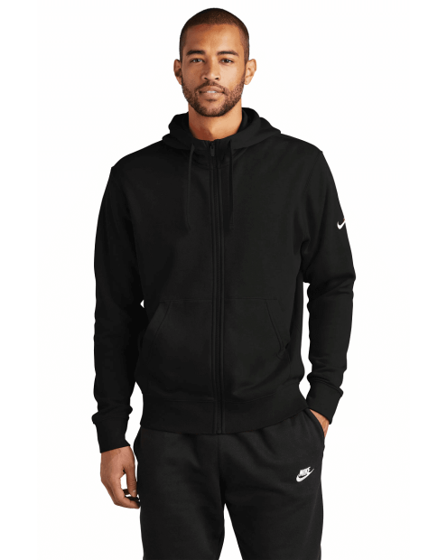 NIKE DR1513 Fleece Sleeve Swoosh Full Zip Hoodie Blanks CA