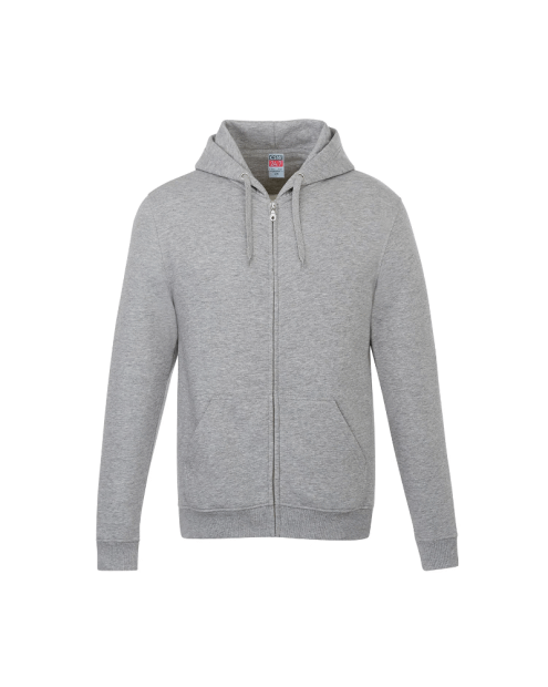 【FEPL】24FW★ ORBT 974 Original Hood Zip-Up Relaxed-Fit Full-Zip Hoodie - Heather Grey | October's Very Own