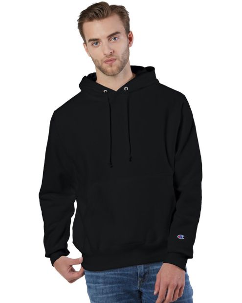 Champion S101 Reverse Weave Hooded Sweatshirt Navy S