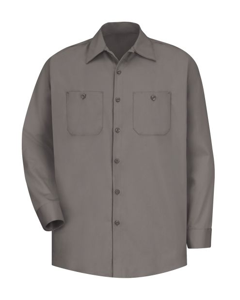 RED KAP SC30 Long Sleeve Wrinkle Resist Shirt Blanks
