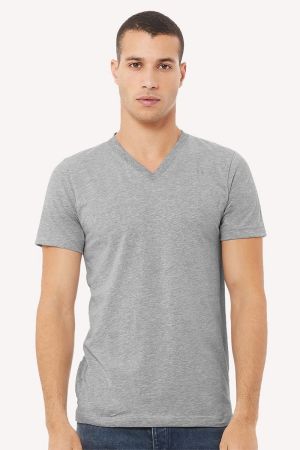 Bella + Canvas 3005CVC Unisex CVC Jersey VNeck Tee | Blanks