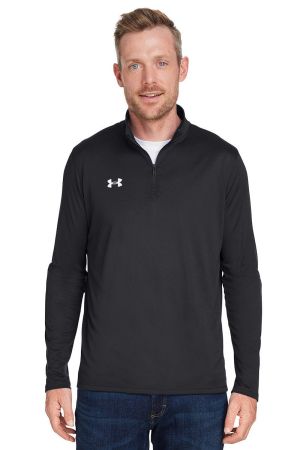 ^_^  Under Armour 1376844 Mens Team Tech QuarterZip - Blanks.ca
