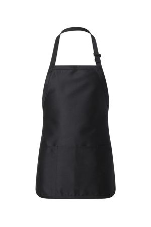 Q-Tees Q4250 - Full-Length Apron with Pouch Pocket