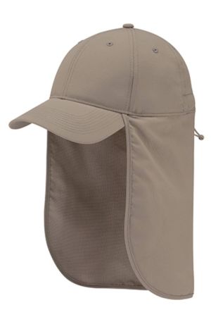 AJM International 0E130M - Polyester Pearl Nylon - UPF50+ / Neck Flap