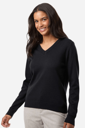Devon & Jones DG445W - Women's New Classics V-Neck Sweater