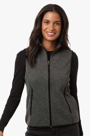 North End NE731W - Women's Jasper Jacquard Fleece Vest